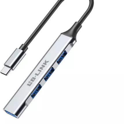 LB-LINK CH440 USB Type-C 4-in-1 Hub with High-Speed USB 3.0 Connectivity