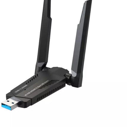 LB-LINK WTN5400E AXE5400 Wi-Fi 6E Tri-Band Wireless USB Adapter with Dual Antennas