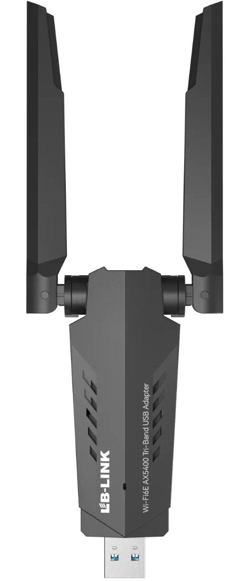 LB-LINK BE6500 Wi-Fi 7 Tri-Band High-Speed Wireless USB Adapter with 6GHz Support