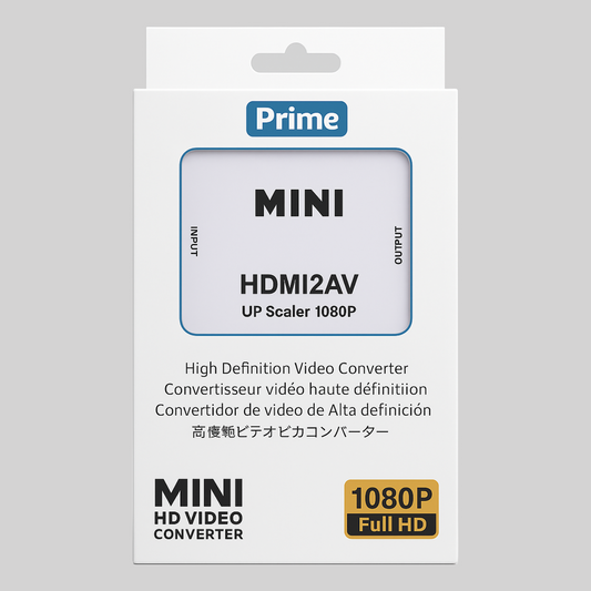 Mini HDMI to AV Converter