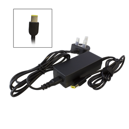 Lenovo Compatible 65W Laptop Charger 20V 3.25A Rectangular Slim Tip (PB)