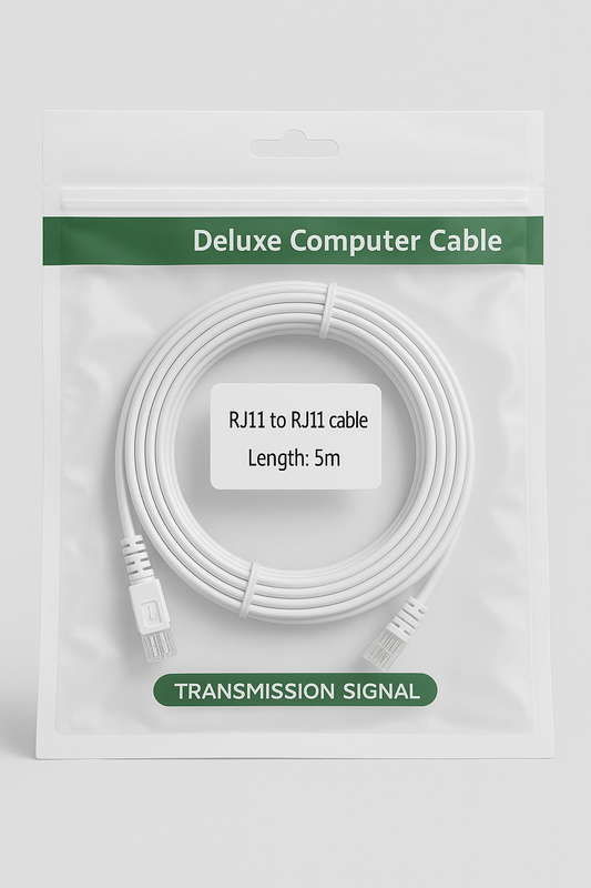ADSL RJ11 to RJ11 Telephone Cable