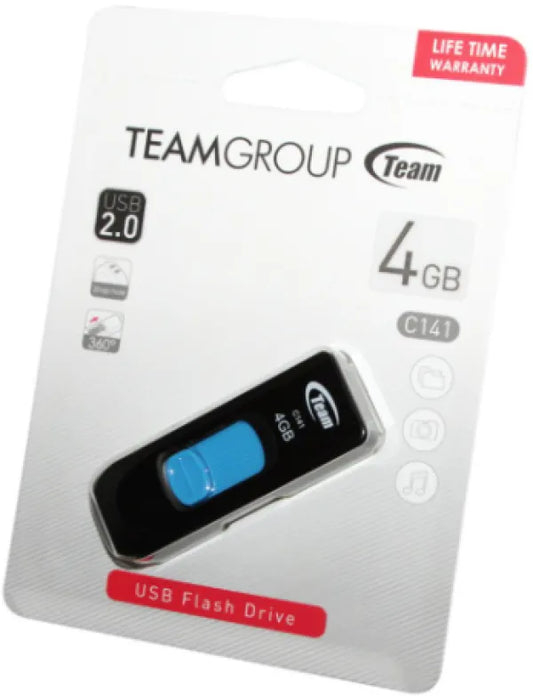 Team 4, 16, 32GB USB 2.0 Flash Drive