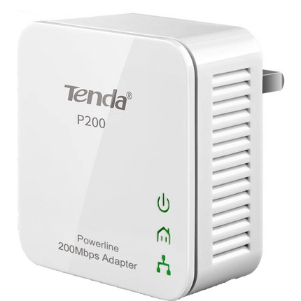 Tenda P200 Powerline Network Adapter - 200Mbps