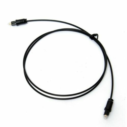 TOSLINK Optical Cable 4.0mm OD - Black (1-10 m)