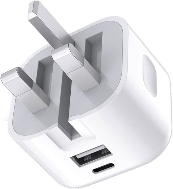 Speedy 20W Dual Port Foldable Charger Plug