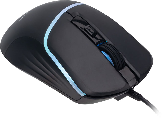 XTrike Me GM-322 BK Wired Gaming Mouse - 3600 DPI, Backlight 7 Colour