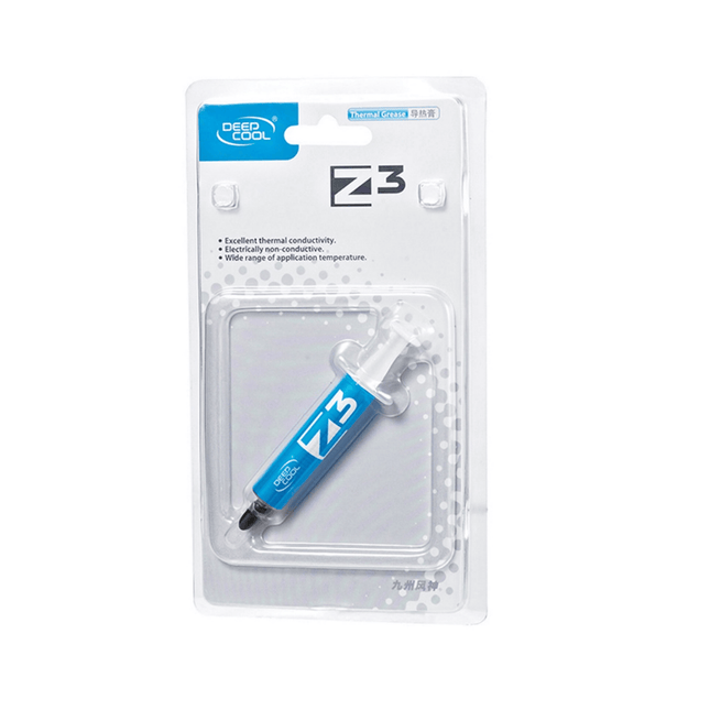 DeepCool Z3 Thermal Compound in the packaging for Trade / Wholesale