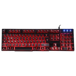 Evo Labs Builder RGB 7 Colour Multi Mode LED USB Gaming Keyboard - computer accessories wholesale uk