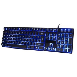 Evo Labs Builder RGB 7 Colour Multi Mode LED USB Gaming Keyboard - computer accessories wholesale uk