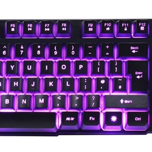 Evo Labs Builder RGB 7 Colour Multi Mode LED USB Gaming Keyboard - computer accessories wholesale uk