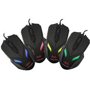 Zark Wired LED gaming mouse - computer accessories wholesale uk