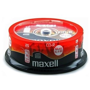 MAXELL AUDIO CD-R 80MIN (25 PACK) - esunrise