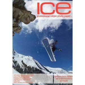 Ice brand 260gsm A4 Satin Paper (25 Sheets) - esunrise