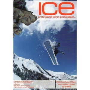 Ice brand 230gsm A4 gloss Coated/Matte Paper (25 Sheets) - esunrise