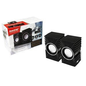Kworld Citizen USB Mini Speakers 3w RMS Z3U - esunrise
