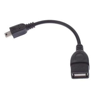 USB Mini M to USB Female Cable OTG - esunrise
