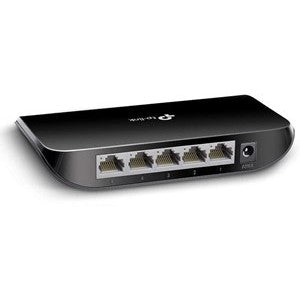 TP-Link TL-SG1005D 5-Port Desktop Gigabit Ethernet Switch/Hub, Network Splitter, Plug and play, Plastic Case - computer accessories wholesale uk