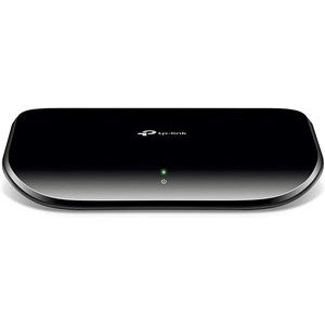 TP-Link TL-SG1005D 5-Port Desktop Gigabit Ethernet Switch/Hub, Network Splitter, Plug and play, Plastic Case - computer accessories wholesale uk