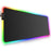 RGB Gaming Mouse Mat Pad Large Thick(800×300×4mm) XXXL Extended Led Mousepad with Non-Slip Rubber Base, Soft Computer Keyboard Mice Mat for Macbook, PC, Laptop, Desk - Black