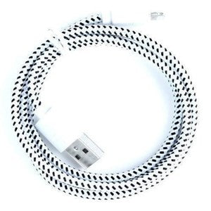 Braided iPhone 5/5S Compatible Lightning Cable to USB 2 Metre - esunrise