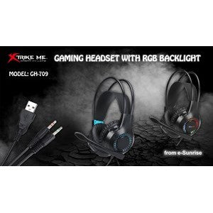 Xtrike Me Gaming Headset with RGB Backlight GH-709