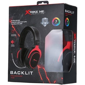 XTrike Me GH-899 RGB Gaming Headset - Stereo, 50mm Drivers