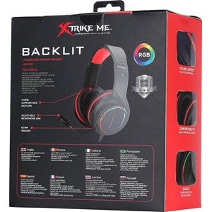 XTrike Me GH-903 USB 7.1 Surround Gaming Headset - Over-Ear, RGB