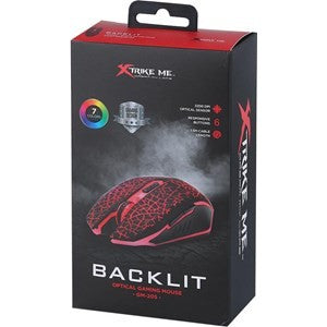 Xtrike Me Backlight Optical Mouse GM-205 3200 DPI