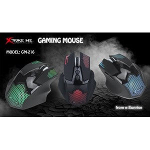 Xtrike Me Gaming Mouse GM-216 7 Colour 3600 Dpi