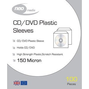 150 Micron Neo PVC Sleeves  Heavy Duty (100)