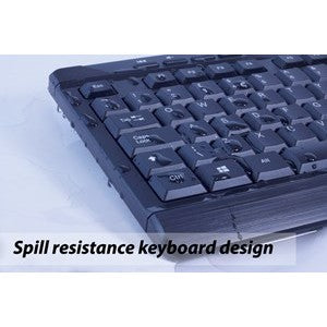 Sumvision Paradox VI Wireless Keyboard and Mouse Desktop Kit Multimedia Black Retail