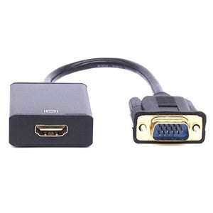 VGA to HDMI Convertor Cable with USB/Audio