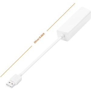 USB Ethernet (LAN) Network Adapter Compatible with Laptop, Computers and All USB 2.0 Compatible Devices Including Windows 10/8.1/8 / 7 / Vista/XP