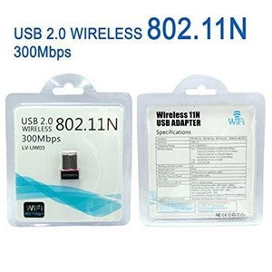300Mbps Nano Wireless N USB Adapter